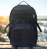 AZAD GEARS ARMY RIDER 35 LTR BACKPACK WITH EXTRA SPACE WITH 1 COMPARTMENT AND 5 POCKETS FOR TREKKING AND TRAVELLING | MEN & WOMEN | ARMY GREEN | FREE SIZE