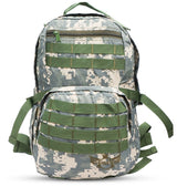 AZAD GEARS ARMY RIDER 35 LTR BACKPACK WITH EXTRA SPACE WITH 1 COMPARTMENT AND 5 POCKETS FOR TREKKING AND TRAVELLING | MEN & WOMEN | ARMY COBRA | FREE SIZE