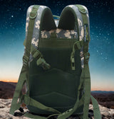 AZAD GEARS ARMY ROYAL 52 LTR BACKPACK WITH EXTRA SPACE WITH 3 COMPARTMENTS AND 5 POCKETS FOR TREKKING AND TRAVELLING | MEN & WOMEN | ARMY DIGITAL CAMOUFLAGE| FREE SIZE