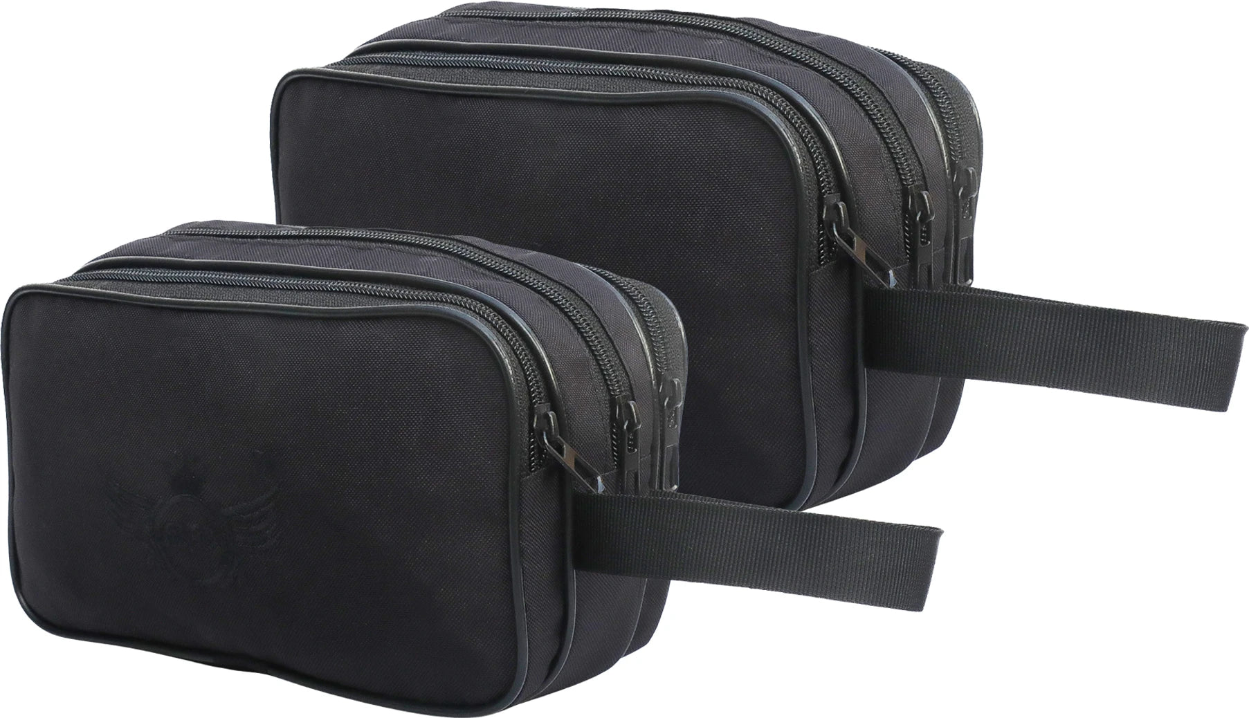 AZAD GEARS ARMY JOSH SHAVING KIT WITH 3 COMPARTMENTS AND 1 POCKET FOR TREKKING AND TRAVELLING | ARMY TRAVEL SHAVING KIT & BAGS | MEN & WOMEN |ARMY BLACK| FREE SIZE