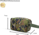 AZAD GEARS ARMY JOSH SHAVING KIT WITH 3 COMPARTMENTS AND 1 POCKET FOR TREKKING AND TRAVELLING | ARMY TRAVEL SHAVING KIT & BAGS | MEN & WOMEN |ARMY WOODLAND CAMOUFLAGE| FREE SIZE