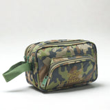 AZAD GEARS ARMY ULTIMATE SHAVING KIT WITH 3 COMPARTMENTS AND 1 POCKET FOR TREKKING AND TRAVELLING | ARMY TRAVEL SHAVING KIT & BAGS | MEN & WOMEN |ARMY WOODLAND CAMOUFLAGE| FREE SIZE