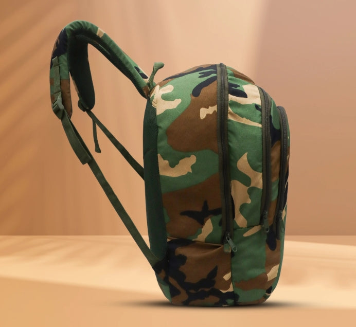 AZAD GEARS ARMY SHOT GUN 40 LTR BACKPACK WITH EXTRA SPACE WITH 2 COMPARTMENTS AND 5 POCKETS FOR TREKKING AND TRAVELLING |MEN & WOMEN | ARMY UNO | FREE SIZE