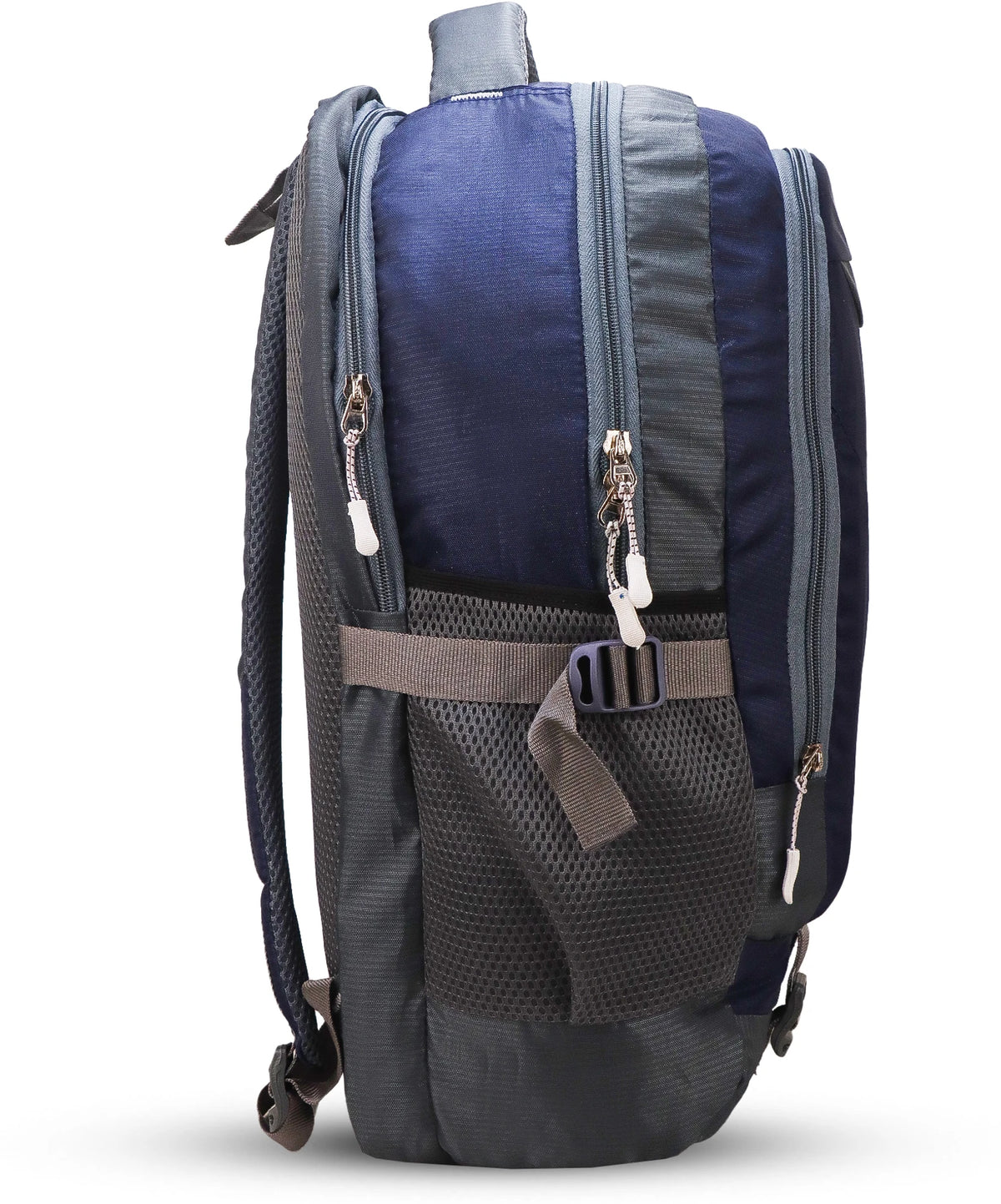 AZAD GEARS CIVIL LITE WEIGHT 40 LTR BACKPACK WITH EXTRA SPACE WITH 2 COMPARTMENTS AND 2 POCKETS FOR TREKKING AND TRAVELLING |MEN & WOMEN | SIDE CHAIN NAVY BLUE | FREE SIZE