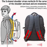 AZAD GEARS CIVIL LITE WEIGHT 40 LTR BACKPACK WITH EXTRA SPACE WITH 2 COMPARTMENTS AND 2 POCKETS FOR TREKKING AND TRAVELLING |MEN & WOMEN | SIDE CHAIN RED | FREE SIZE