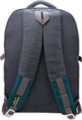 AZAD GEARS CIVIL LITE WEIGHT 40 LTR BACKPACK WITH EXTRA SPACE WITH 2 COMPARTMENTS AND 2 POCKETS FOR TREKKING AND TRAVELLING |MEN & WOMEN | SIDE CHAIN SEA GREEN | FREE SIZE