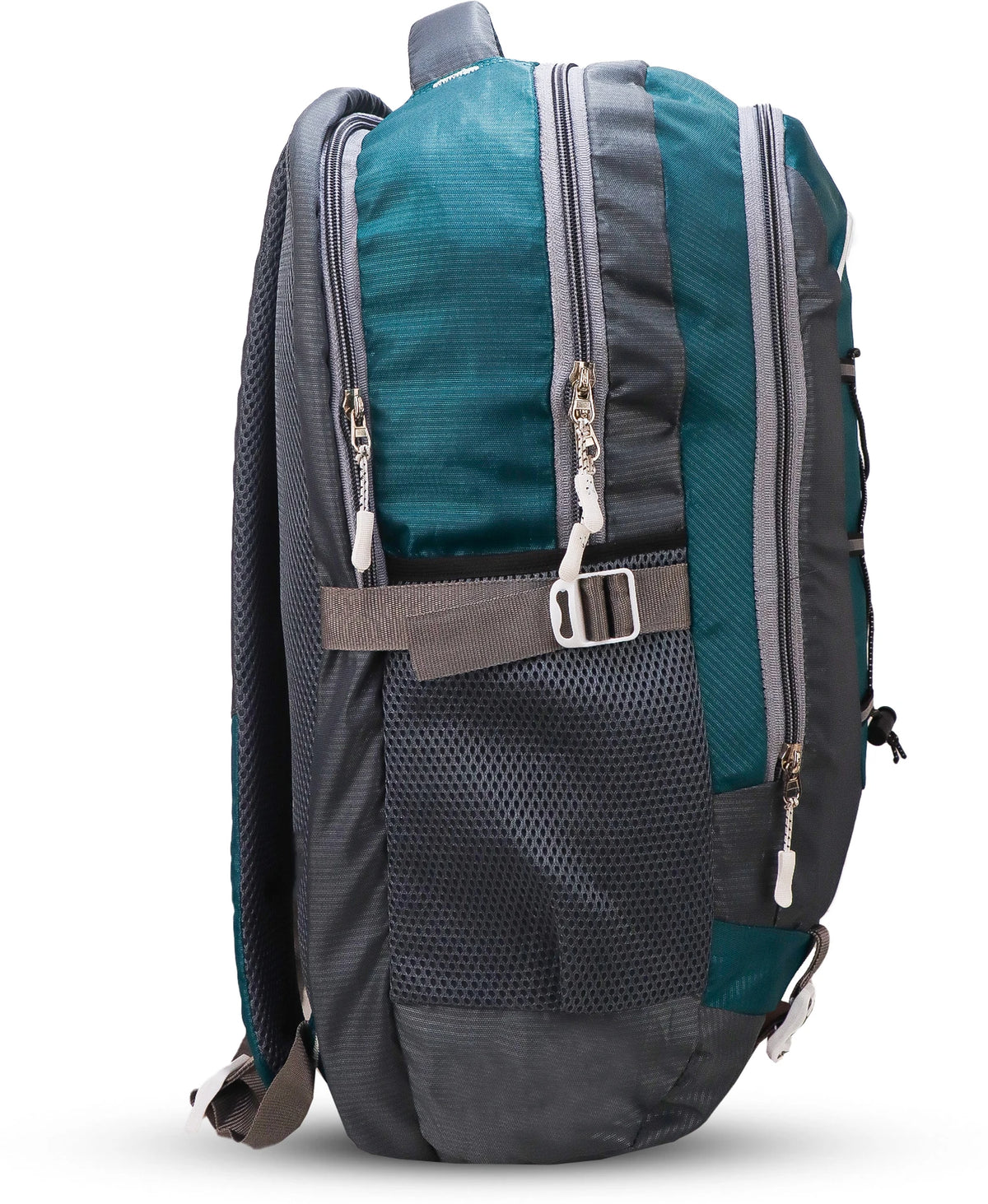 AZAD GEARS CIVIL LITE WEIGHT 40 LTR BACKPACK WITH EXTRA SPACE WITH 2 COMPARTMENTS AND 2 POCKETS FOR TREKKING AND TRAVELLING |MEN & WOMEN | SIDE CHAIN SEA GREEN | FREE SIZE