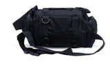 AZAD GEARS ARMY WAIST BAGS FOR CASUAL WITH EXTRA SPACE WITH 1 COMPARTMENT AND 3 POCKETS FOR TREKKING AND TRAVELLING | ARMY WAIST BAGS WITH SHOULDER STRAP | MEN & WOMEN | ARMY LITE GREEN | FREE SIZE