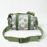 AZAD GEARS ARMY WAIST BAGS FOR CASUAL WITH EXTRA SPACE WITH 1 COMPARTMENT AND 3 POCKETS FOR TREKKING AND TRAVELLING | ARMY WAIST BAGS WITH SHOULDER STRAP | MEN & WOMEN | ARMY CAMOUFLAGE CENTRE-EUROPE | FREE SIZE