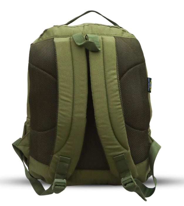 AZAD GEARS ARMY SHOT GUN 35 LTR BACKPACK WITH EXTRA SPACE WITH 2 COMPARTMENTS AND 5 POCKETS FOR TREKKING AND TRAVELLING |MEN & WOMEN | ARMY GREEN | FREE SIZE