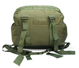AZAD GEARS ARMY RIDER 35 LTR BACKPACK WITH EXTRA SPACE WITH 1 COMPARTMENT AND 5 POCKETS FOR TREKKING AND TRAVELLING | MEN & WOMEN | ARMY GREEN | FREE SIZE