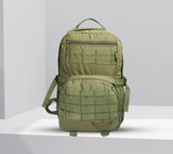 AZAD GEARS ARMY RIDER 35 LTR BACKPACK WITH EXTRA SPACE WITH 1 COMPARTMENT AND 5 POCKETS FOR TREKKING AND TRAVELLING | MEN & WOMEN | ARMY GREEN | FREE SIZE