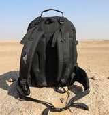 AZAD GEARS ARMY TARGET 90 LTR BACKPACK WITH EXTRA SPACE WITH 3 COMPARTMENT AND 5 POCKETS FOR TREKKING AND TRAVELLING | MEN & WOMEN | ARMY BLACK| FREE SIZE