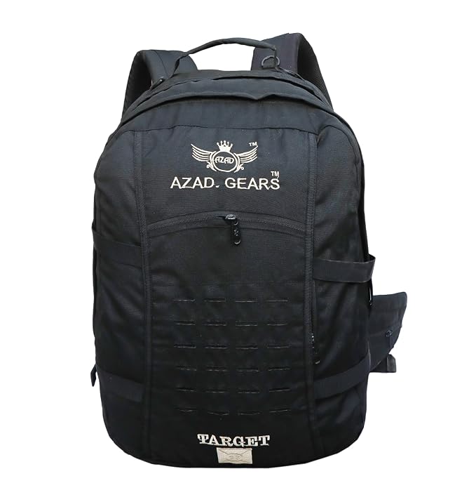 AZAD GEARS ARMY TARGET 90 LTR BACKPACK WITH EXTRA SPACE WITH 3 COMPARTMENT AND 5 POCKETS FOR TREKKING AND TRAVELLING | MEN & WOMEN | ARMY U.S. PRINT CAMOUFLAGE| FREE SIZE
