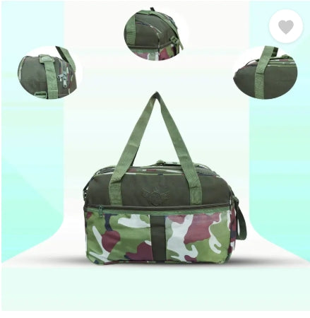 AZAD GEARS ARMY TAVA DUFFLE BAG 75 LTR WITH EXTRA PACE BIG SIDE POCKETS AND  PROTECTED BASE FOR TREKKING AND TRAVELLING | MEN & WOMEN | ARMYJUNGLE | LARGE CAPACITY